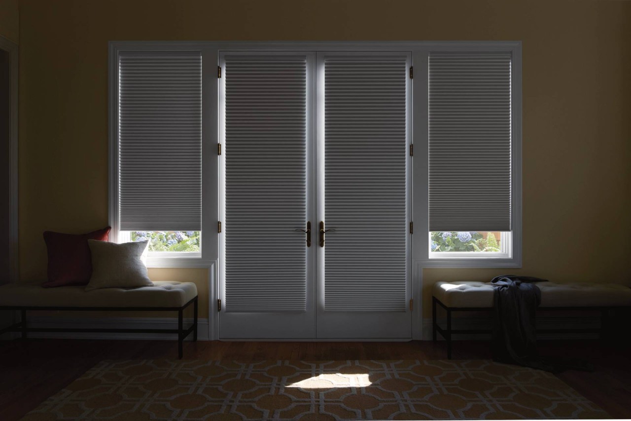 Hunter Douglas Duette® Cellular Shades blocking light in a room near St. Pete Beach, FL